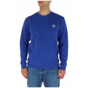 North Sails Blue Cotton Men's Sweatshirt